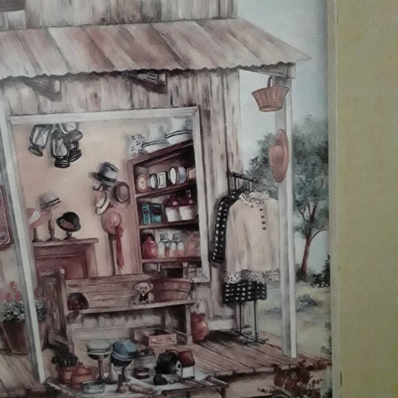 Framed Picture of Thrift Shop - "Second Hand Rose" - Picture 3 of 5